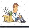 Losing Job Clipart Image