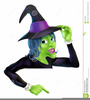 Friendly Witch Clipart Image