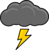 Thundercloud Clip Art