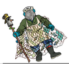 Mummers Clipart Image