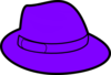 Purple Hat Clip Art