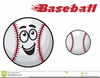 Free Black And White Baseball Clipart Image