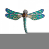 Art Nouveau Dragonfly Clipart Image