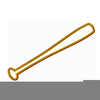 Baseball Bat Clipart Image