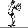 Baseball Clipart Pitcher Image