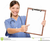 Nurse With Clipboard Clipart Image