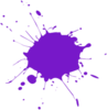 Splatter Purple Psd Image