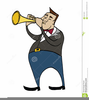 Clipart Man Playing Trumpet Image