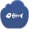 Fish Skeleton Icon Image