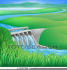 Hydroelectric Power Clipart Image