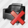 Icon Armchair Delete Image