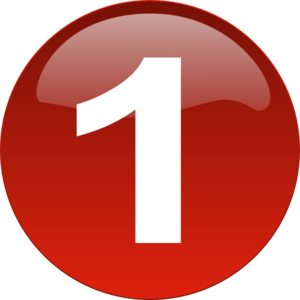 Bullet 1 Red 1 Clip Art