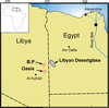 Libyan Desert Map Image