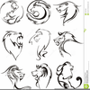 Free Clipart Of Lion Heads Image