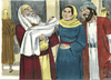 Baby Jesus At The Temple Clipart Image