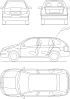 Skoda Fabia Combi Clip Art