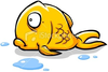 Stock Illustration Goldfish Out Of Water Image