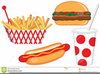 Food Basket Clipart Image