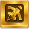 Blog Writing Button Icon Image