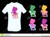 Free Tee Shirt Clipart Image