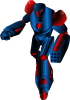 Mechanical Warrior Transformer Clip Art