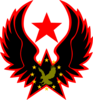 Eagle Star Hero Clip Art