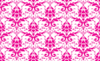 Hot Pink Damask Clip Art