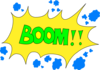 Comic Boom! Clip Art