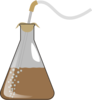 Erlenmeyer Aerobic Test Clip Art