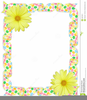 Easter Religious Border Clipart Image