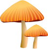 Rockraikar Orange Mushroom Clip Art