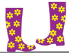 Wellington Boots Clipart Image