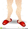 Hairy Leg Clipart Image