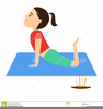 Children Gymnastics Clipart Image