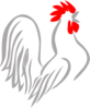 French Rooster Clip Art