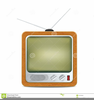 Retro Tv Clipart Image