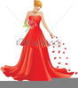 Fancy Dress Clipart Image