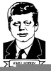 Clipart Of President Kennedy Image