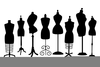 Dress Form Mannequin Clipart Image
