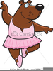 Bear Tutu Clipart Image