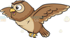 Winged Cat Clipart Image