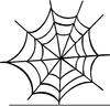Clipart Halloween Spider Webs Image
