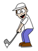 Animated Golf Clipart Image