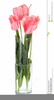 Roses In A Vase Clipart Image