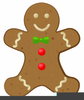 Ginger Bread Man Clipart Image