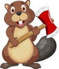 Free Clipart Beaver Image