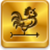 Weathercock Icon Image