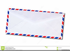Air Mail Envelope Clipart Image