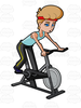 Clipart Stationary Bike Image