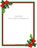 Free Santa Letter Clipart Image